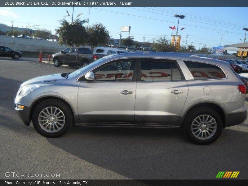 Quicksilver Metallic / Titanium/Dark Titanium 2010 Buick Enclave CXL
