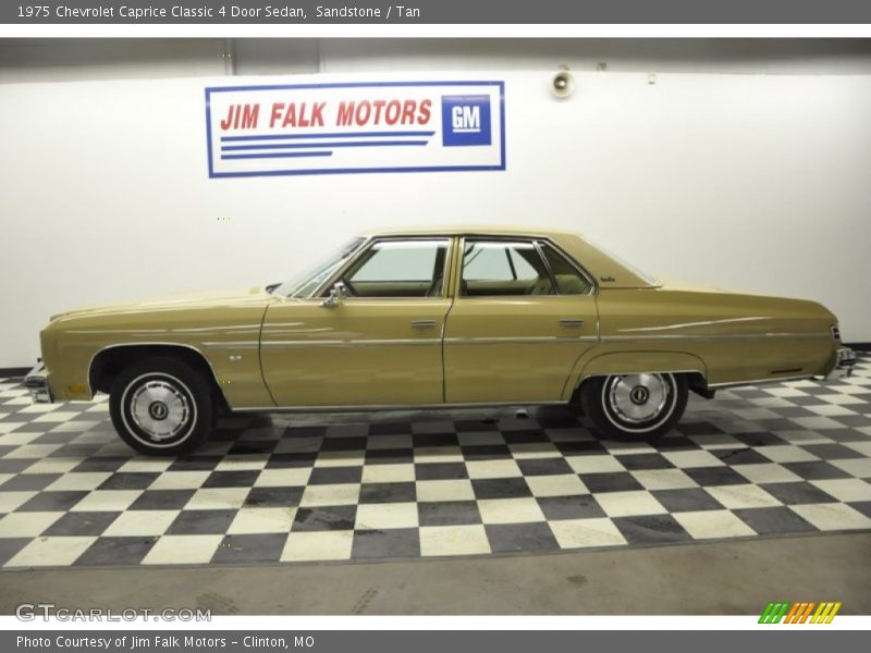Sandstone / Tan 1975 Chevrolet Caprice Classic 4 Door Sedan