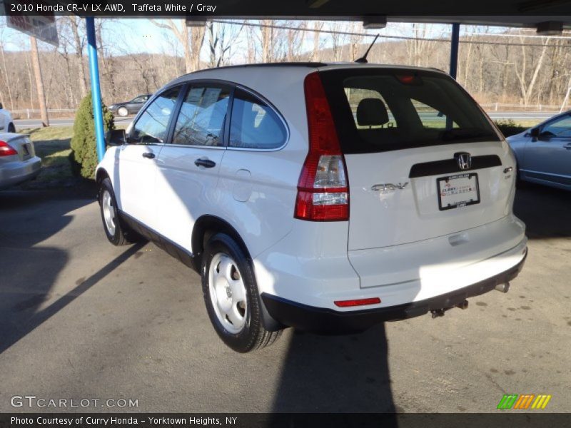 Taffeta White / Gray 2010 Honda CR-V LX AWD