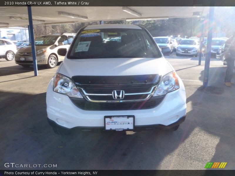 Taffeta White / Gray 2010 Honda CR-V LX AWD