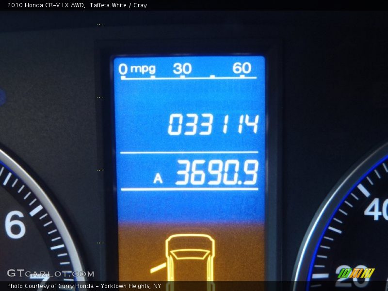Taffeta White / Gray 2010 Honda CR-V LX AWD