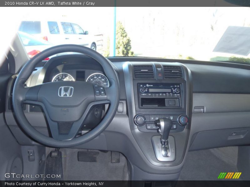 Taffeta White / Gray 2010 Honda CR-V LX AWD
