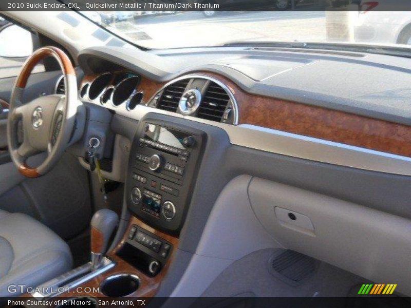 Quicksilver Metallic / Titanium/Dark Titanium 2010 Buick Enclave CXL