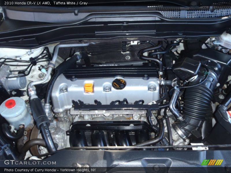 Taffeta White / Gray 2010 Honda CR-V LX AWD