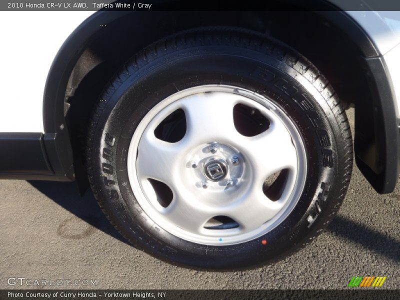 Taffeta White / Gray 2010 Honda CR-V LX AWD