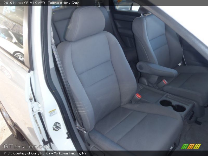 Taffeta White / Gray 2010 Honda CR-V LX AWD
