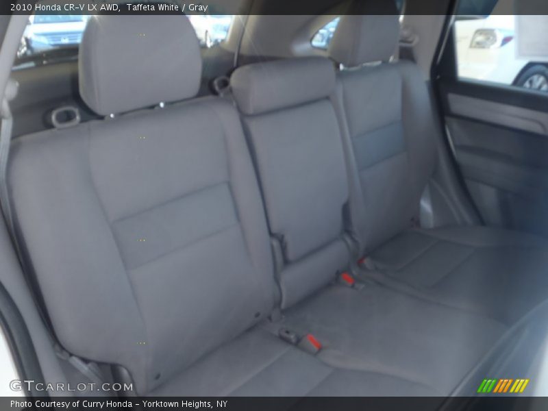 Taffeta White / Gray 2010 Honda CR-V LX AWD