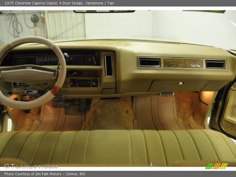 Dashboard of 1975 Caprice Classic 4 Door Sedan