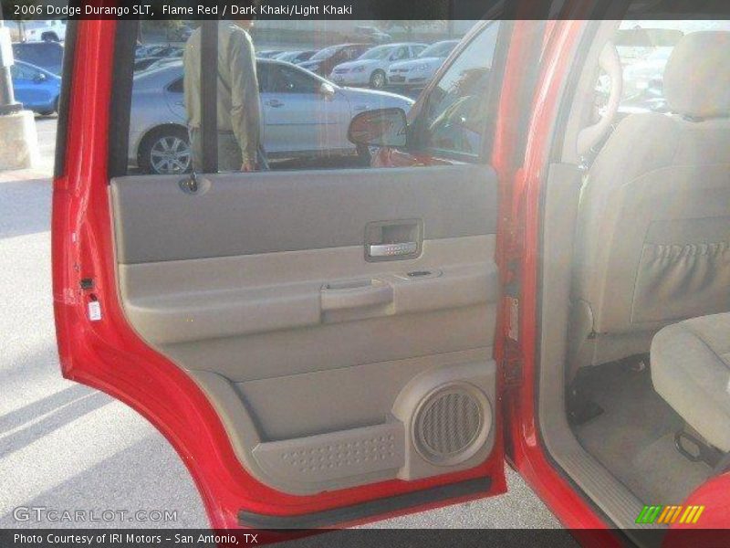 Flame Red / Dark Khaki/Light Khaki 2006 Dodge Durango SLT