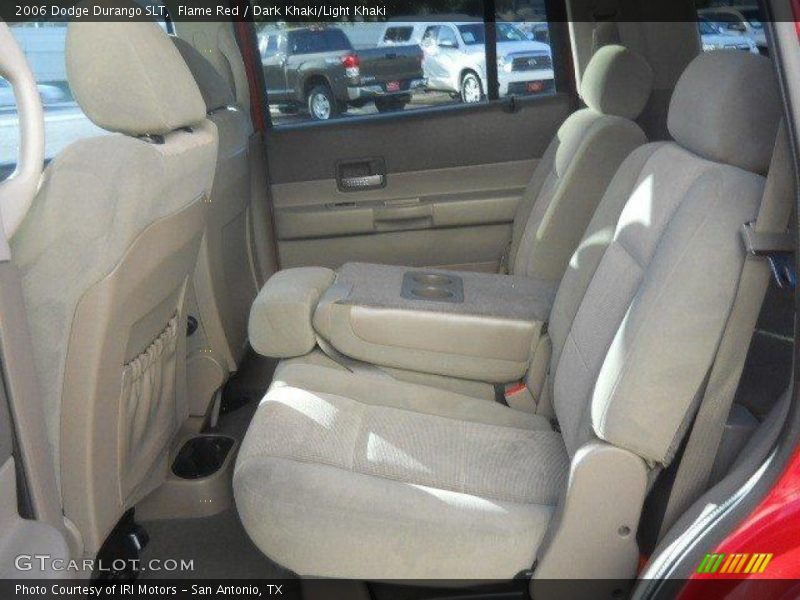 Flame Red / Dark Khaki/Light Khaki 2006 Dodge Durango SLT