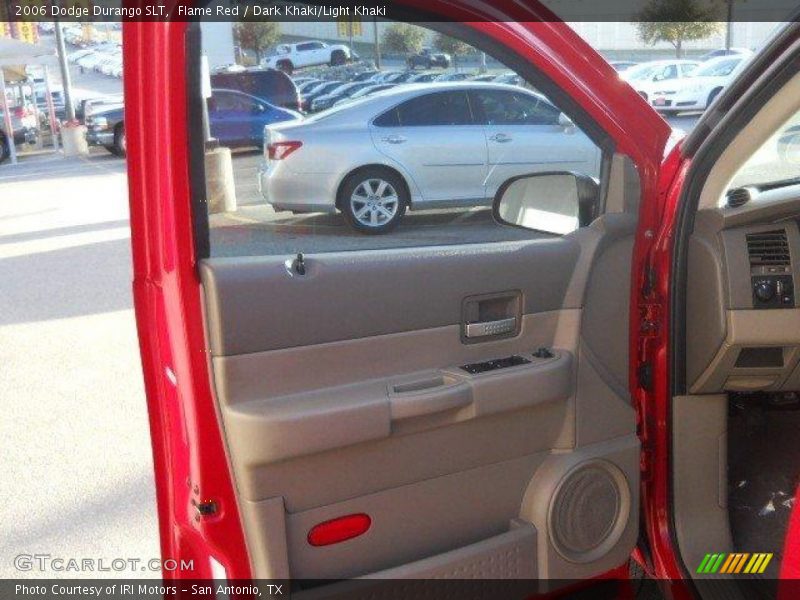 Flame Red / Dark Khaki/Light Khaki 2006 Dodge Durango SLT