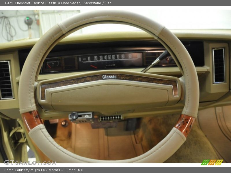 Sandstone / Tan 1975 Chevrolet Caprice Classic 4 Door Sedan