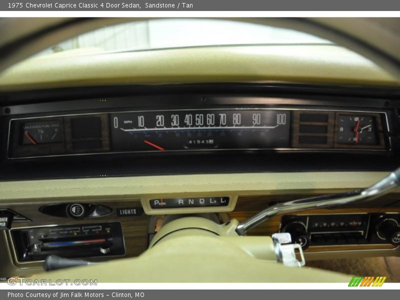  1975 Caprice Classic 4 Door Sedan Classic 4 Door Sedan Gauges