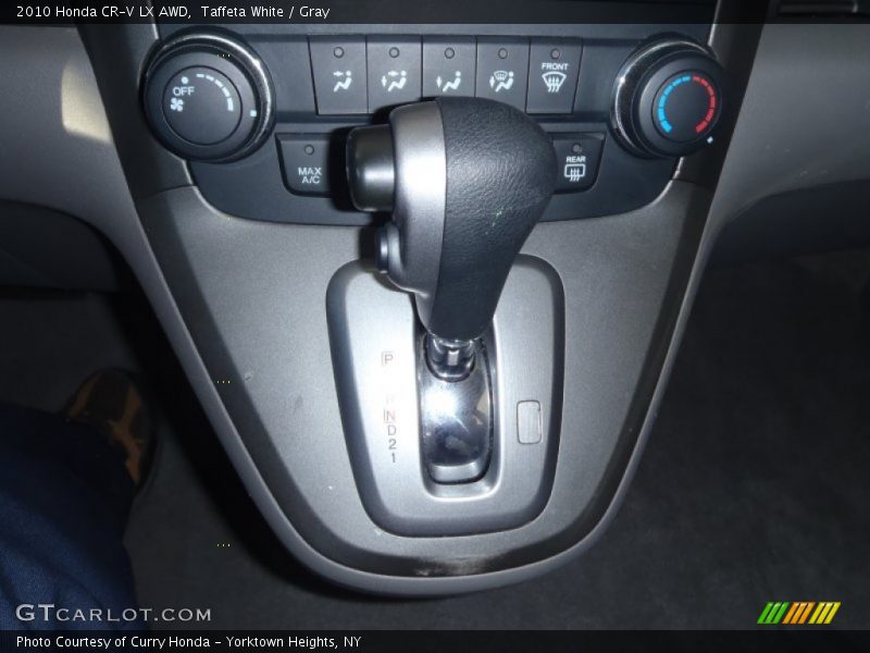 Taffeta White / Gray 2010 Honda CR-V LX AWD