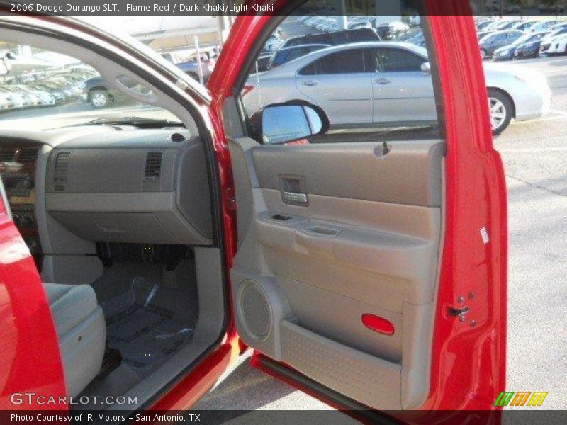 Flame Red / Dark Khaki/Light Khaki 2006 Dodge Durango SLT