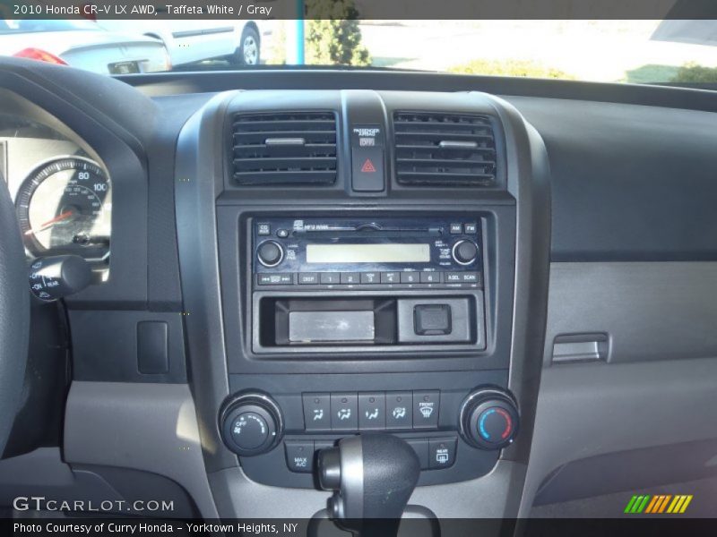 Taffeta White / Gray 2010 Honda CR-V LX AWD