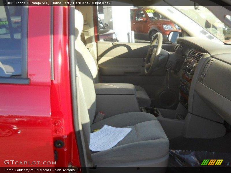 Flame Red / Dark Khaki/Light Khaki 2006 Dodge Durango SLT