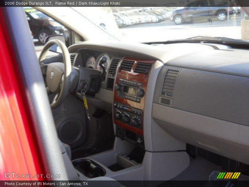 Flame Red / Dark Khaki/Light Khaki 2006 Dodge Durango SLT