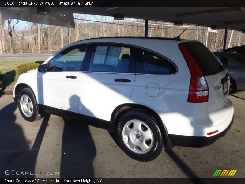 Taffeta White / Gray 2010 Honda CR-V LX AWD