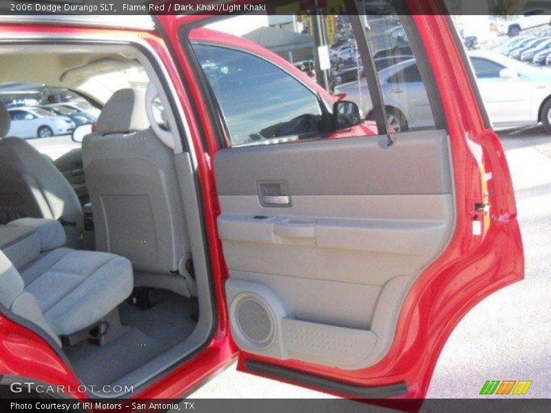Flame Red / Dark Khaki/Light Khaki 2006 Dodge Durango SLT