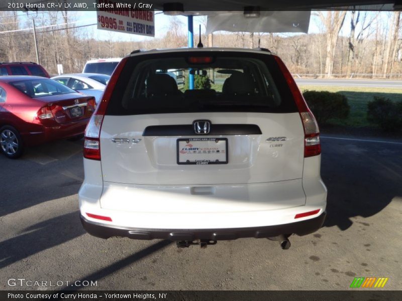 Taffeta White / Gray 2010 Honda CR-V LX AWD