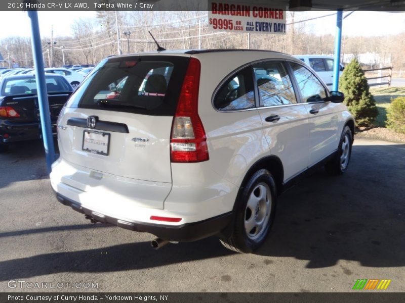 Taffeta White / Gray 2010 Honda CR-V LX AWD