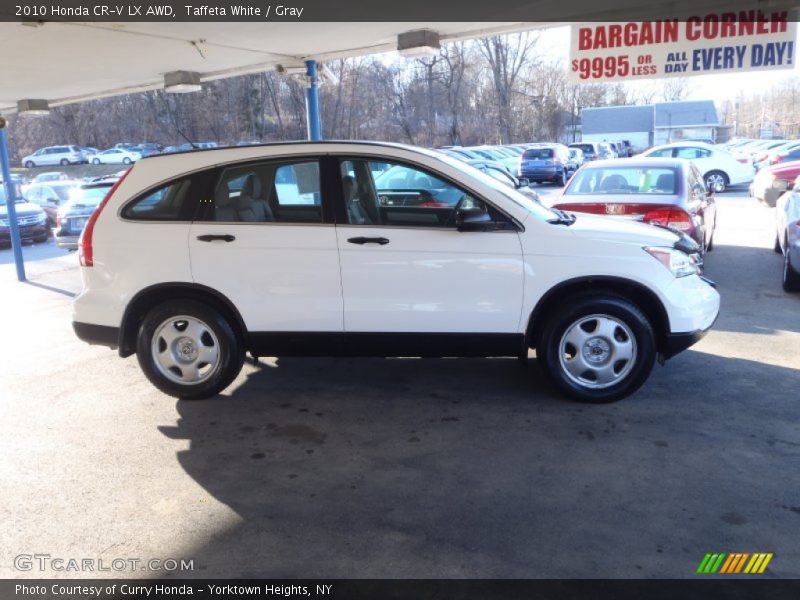 Taffeta White / Gray 2010 Honda CR-V LX AWD