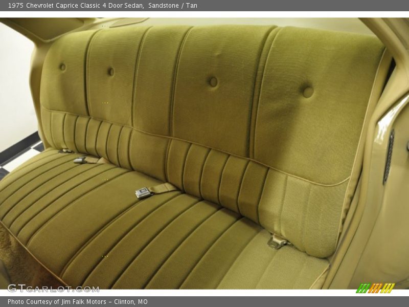 Rear Seat of 1975 Caprice Classic 4 Door Sedan