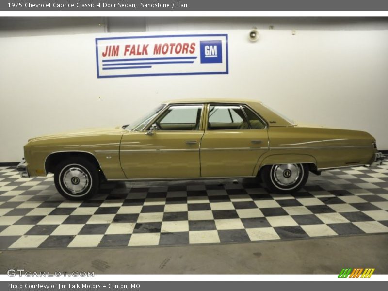 Sandstone / Tan 1975 Chevrolet Caprice Classic 4 Door Sedan