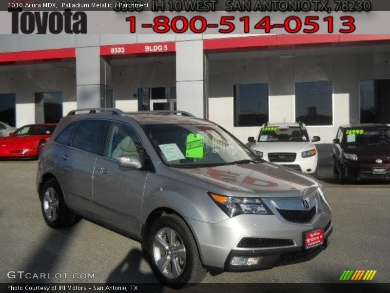 Palladium Metallic / Parchment 2010 Acura MDX