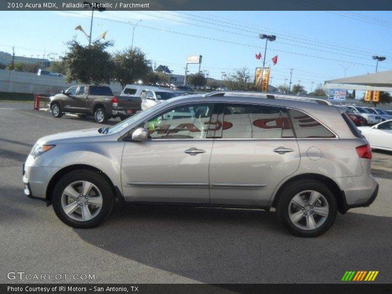 Palladium Metallic / Parchment 2010 Acura MDX