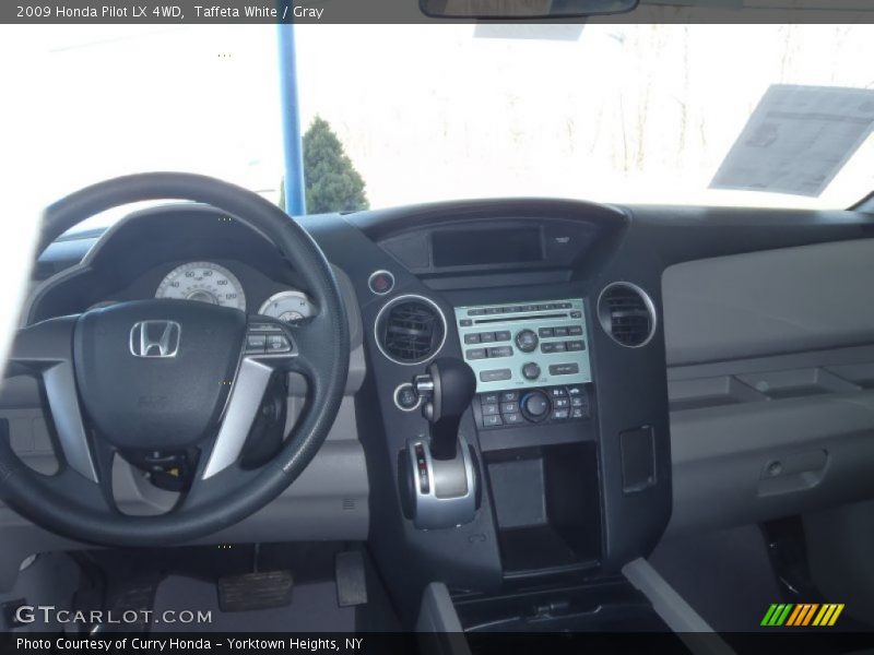 Taffeta White / Gray 2009 Honda Pilot LX 4WD