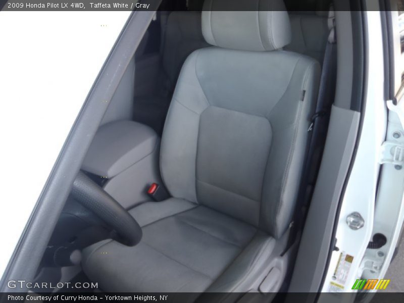 Taffeta White / Gray 2009 Honda Pilot LX 4WD