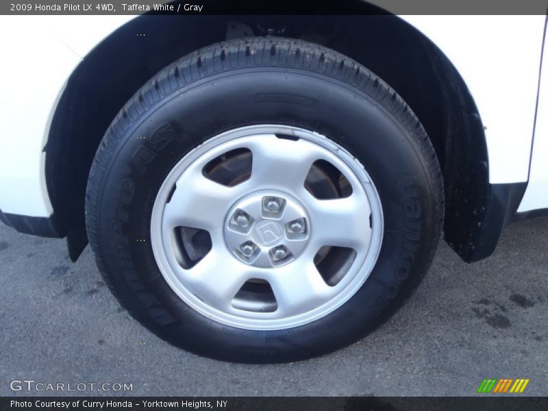 Taffeta White / Gray 2009 Honda Pilot LX 4WD