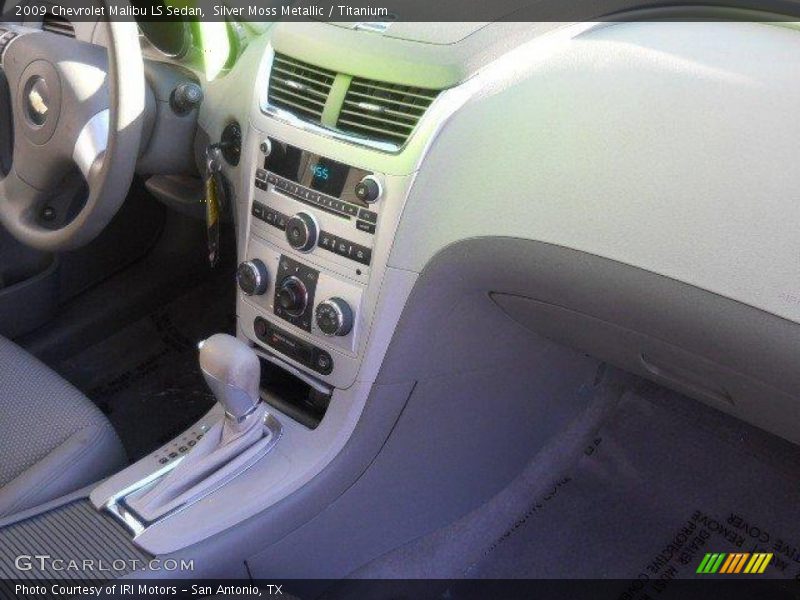 Silver Moss Metallic / Titanium 2009 Chevrolet Malibu LS Sedan