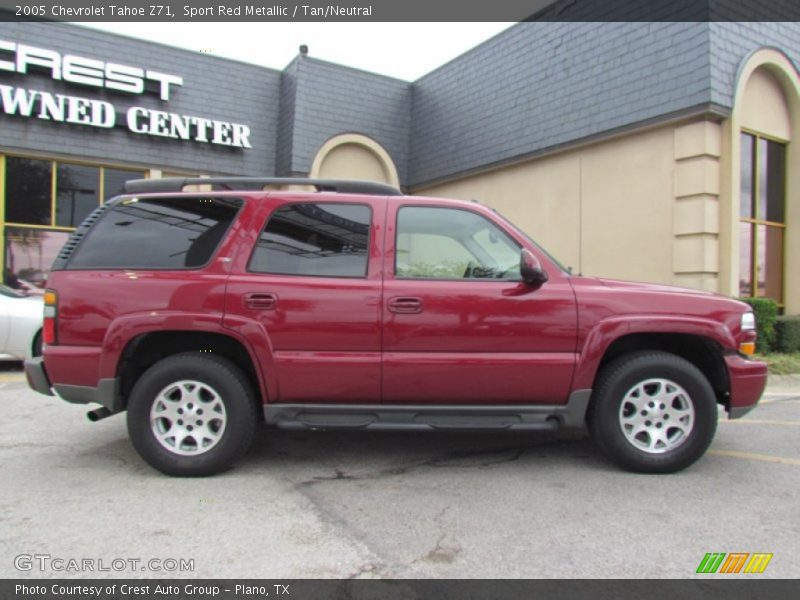 Sport Red Metallic / Tan/Neutral 2005 Chevrolet Tahoe Z71