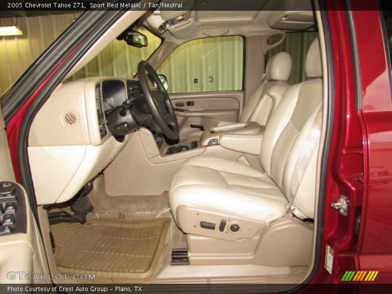 Sport Red Metallic / Tan/Neutral 2005 Chevrolet Tahoe Z71