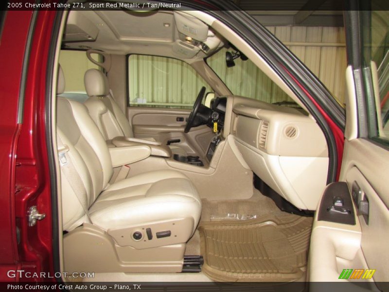 Sport Red Metallic / Tan/Neutral 2005 Chevrolet Tahoe Z71