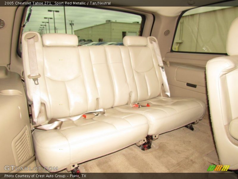 Sport Red Metallic / Tan/Neutral 2005 Chevrolet Tahoe Z71