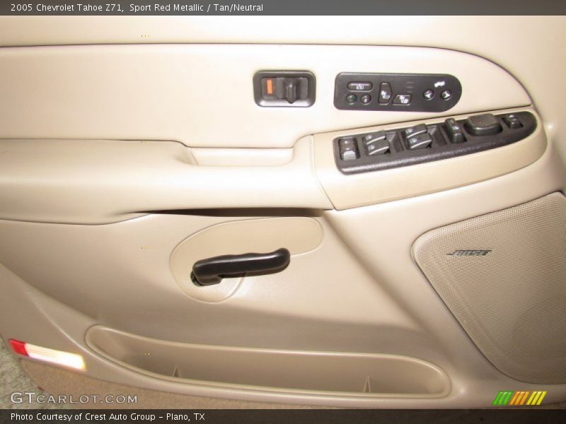 Sport Red Metallic / Tan/Neutral 2005 Chevrolet Tahoe Z71