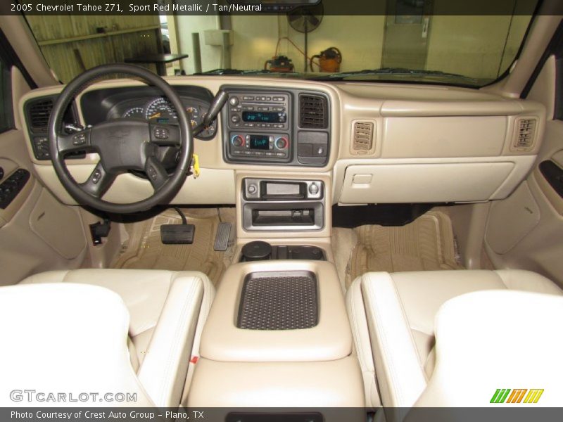Sport Red Metallic / Tan/Neutral 2005 Chevrolet Tahoe Z71