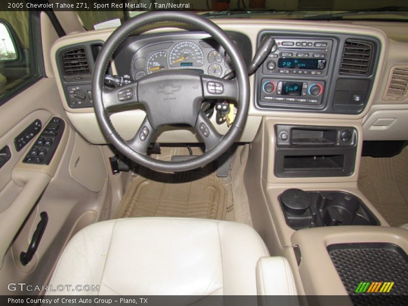 Sport Red Metallic / Tan/Neutral 2005 Chevrolet Tahoe Z71