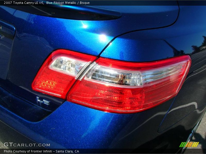 Blue Ribbon Metallic / Bisque 2007 Toyota Camry LE V6