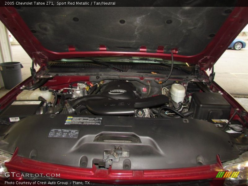 Sport Red Metallic / Tan/Neutral 2005 Chevrolet Tahoe Z71