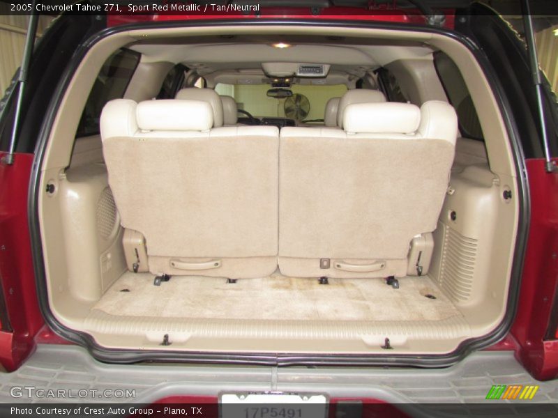 Sport Red Metallic / Tan/Neutral 2005 Chevrolet Tahoe Z71