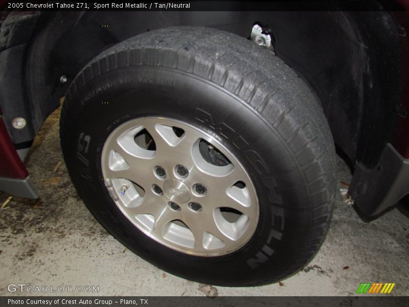 Sport Red Metallic / Tan/Neutral 2005 Chevrolet Tahoe Z71