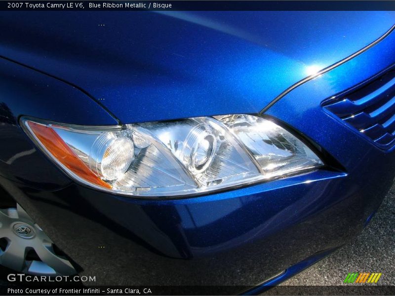 Blue Ribbon Metallic / Bisque 2007 Toyota Camry LE V6