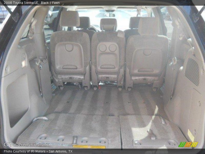 Black / Fawn 2008 Toyota Sienna LE