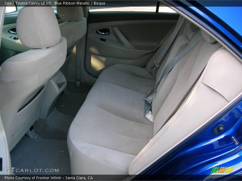 Blue Ribbon Metallic / Bisque 2007 Toyota Camry LE V6