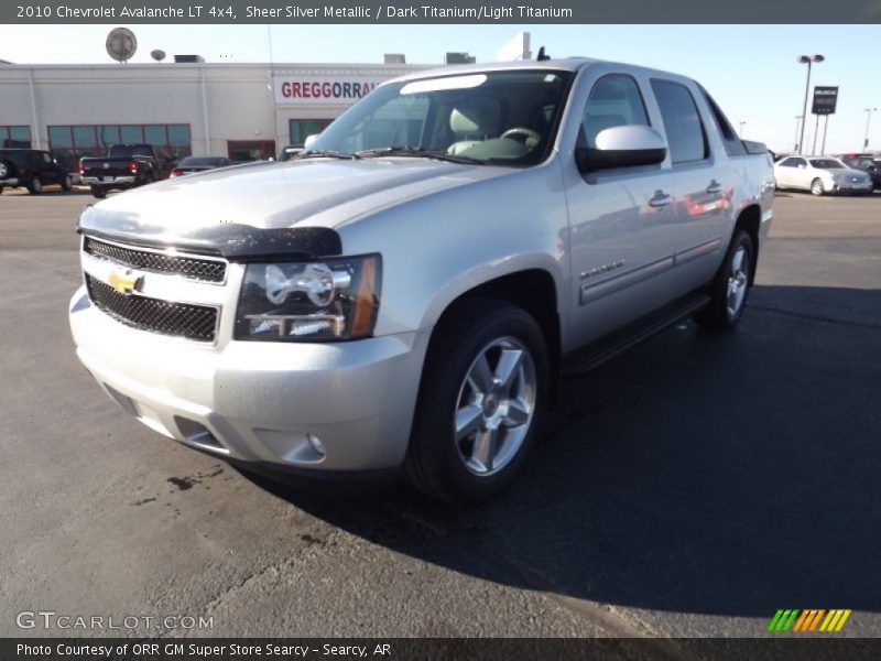 Sheer Silver Metallic / Dark Titanium/Light Titanium 2010 Chevrolet Avalanche LT 4x4